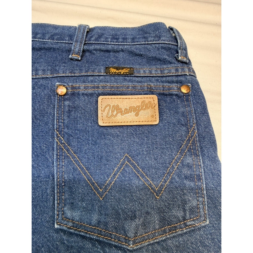 Wrangler 936PWD Men's Cowboy Cut Slim Fit Jeans Size 38x30 (38x29)